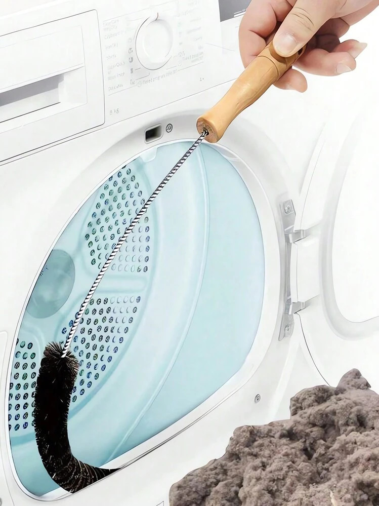 1pc Dryer Vent Cleaner Kit Clothes Dryer Lint Brush Vent Trap Cleaner Home Essentials Long Flexib... | SHEIN