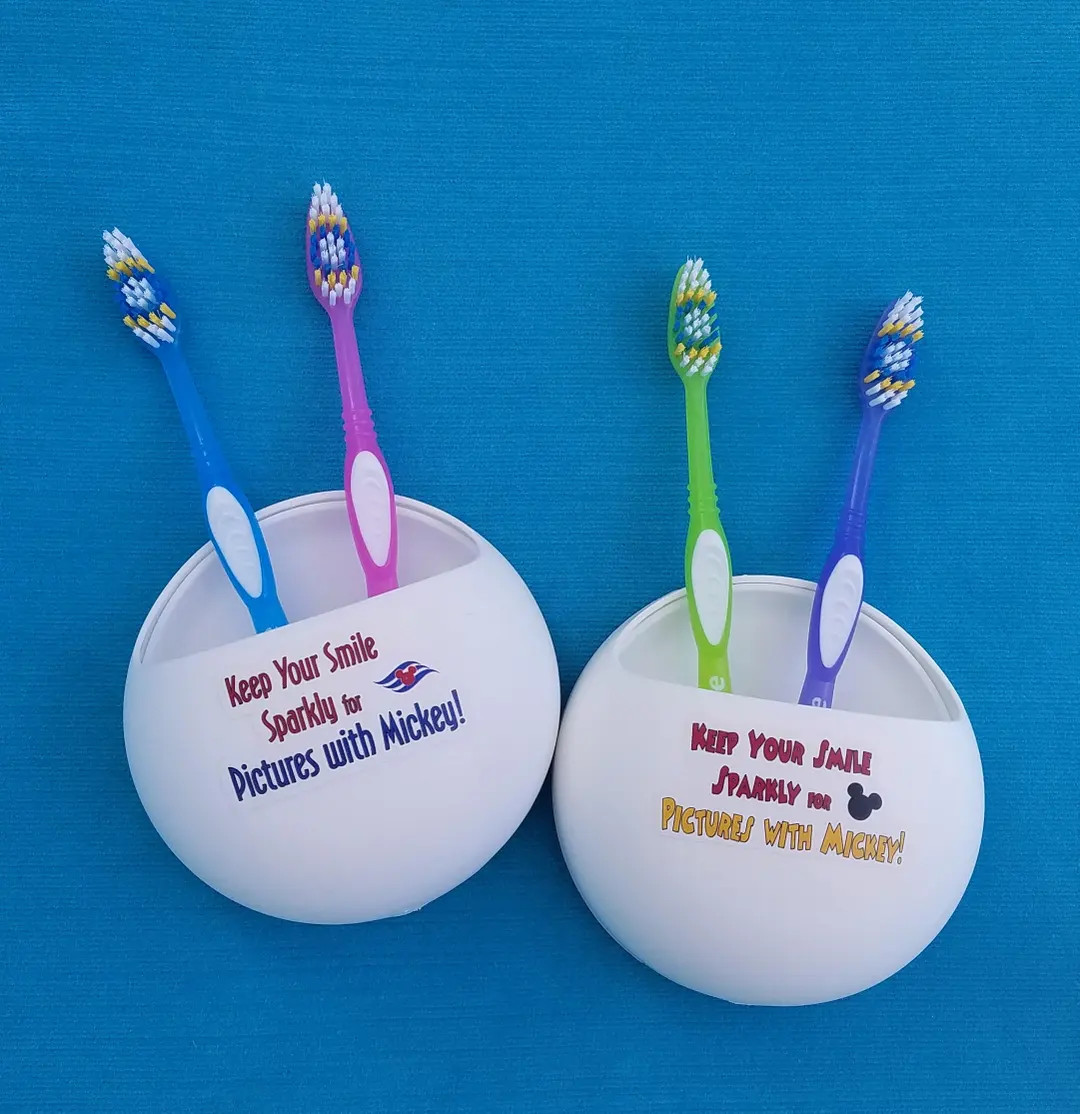 Disney Cruise Parks Toothbrush Holder Suction Mounted Disney Cruise Dclfish Extender Gift FE Gift... | Etsy (US)
