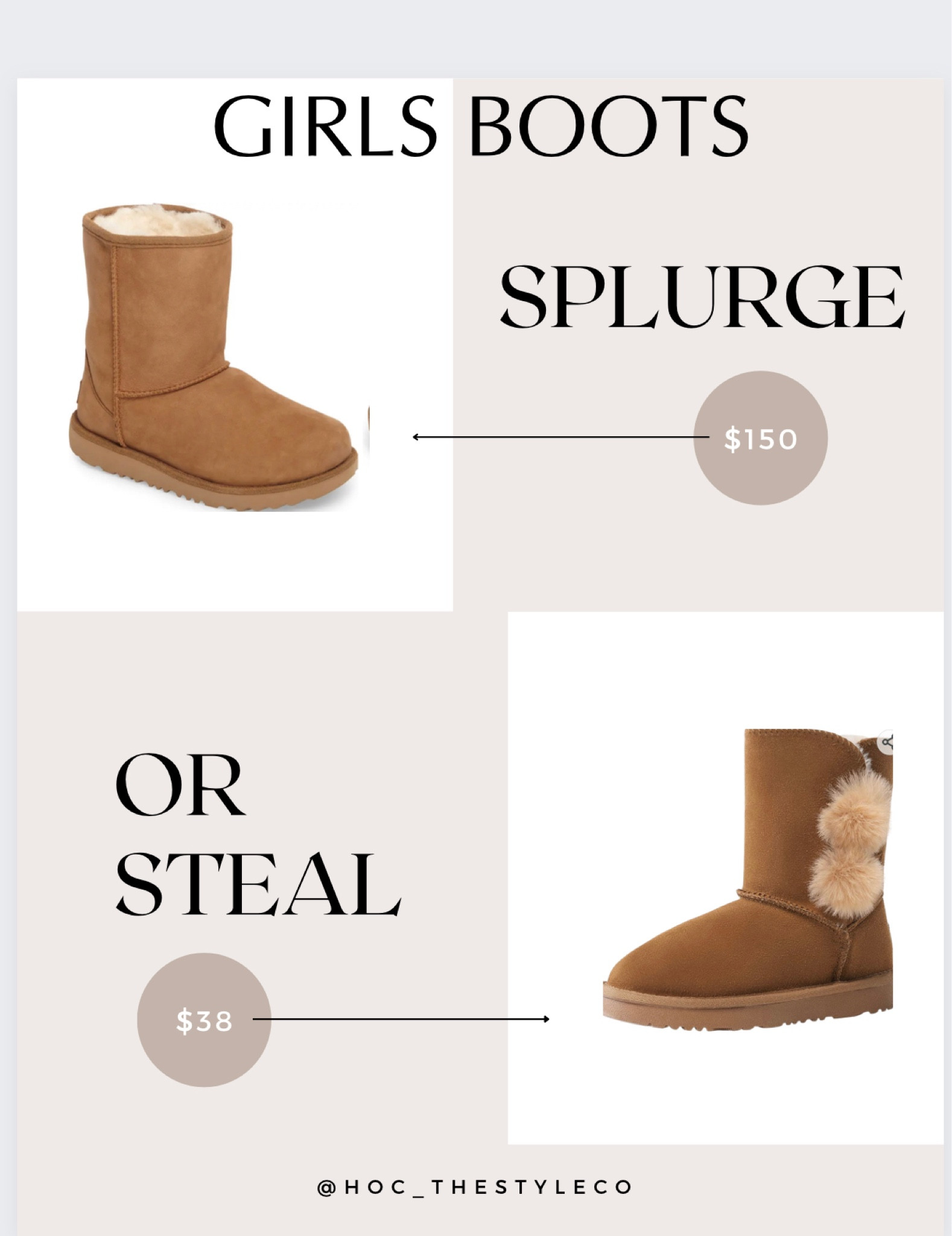 Girls boots. Nordstrom vs. Amazon. 

#LTKkids #LTKunder50 #LTKshoecrush
