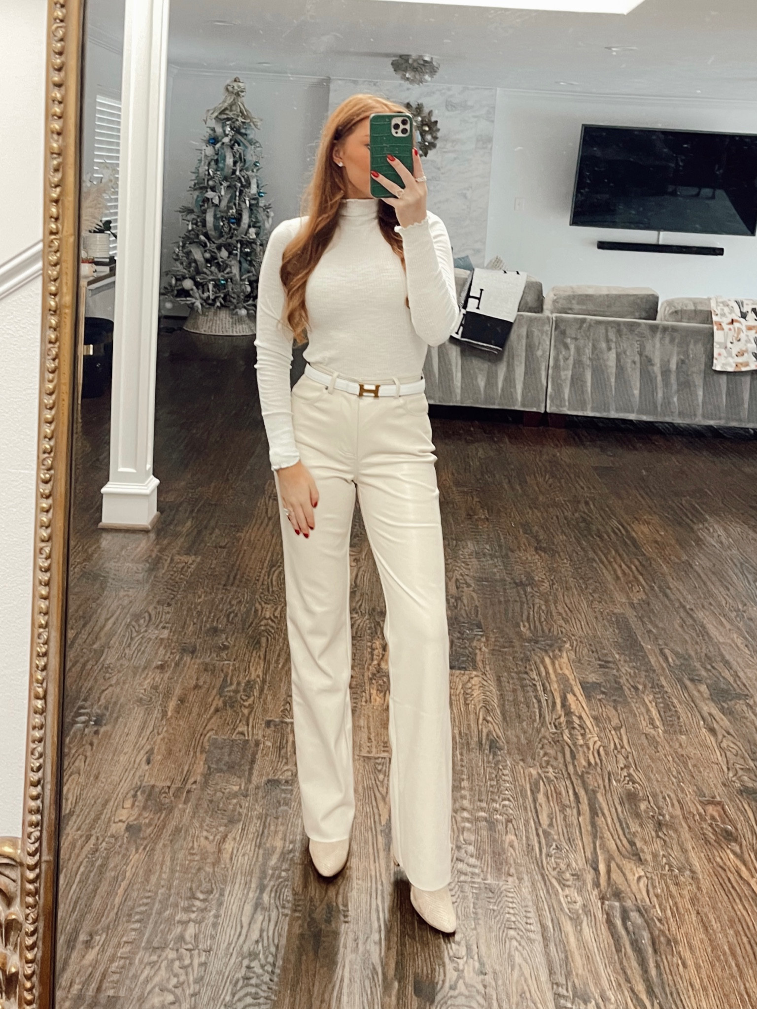 Fall outfits. Winter whites. Winter outfit ideas. Ootd. Outfits. Leather pants. Thanksgiving outfits. 

#LTKstyletip #LTKSeasonal #LTKHoliday