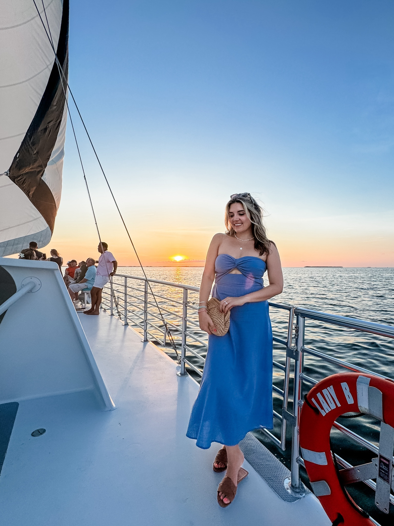 Vacation outfit I wore in the Florida keys! Strapless sundress fits slightly big. Size down in between. In a medium. Size 8 vacation outfits.

#LTKFindsUnder50 #LTKMidsize #LTKTravel