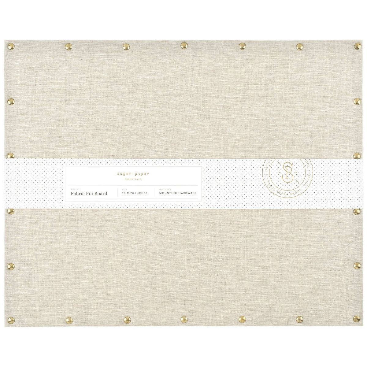 Sugar Paper Essentials 16"x20" Fabric Pin Board | Target