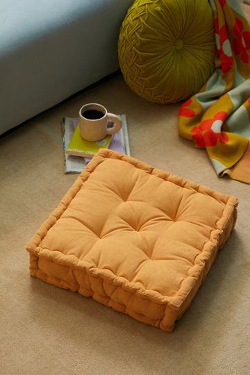 Washed Corduroy Floor Pillow | Urban Outfitters (US and RoW)