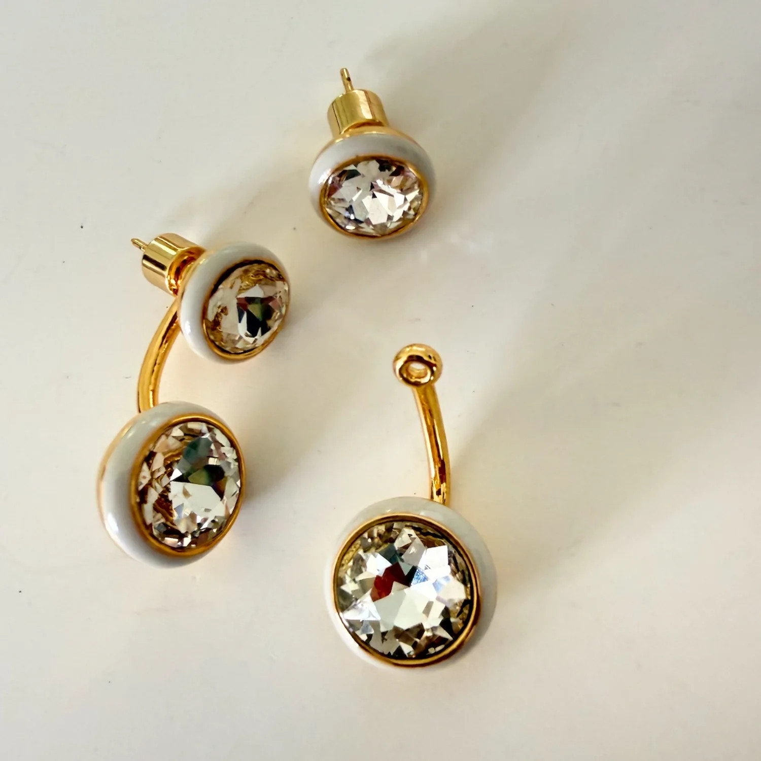 Maison Wrap Earring - Egret | Smith and Co. Jewel Design