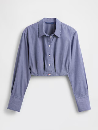 GapStudio Poplin Cropped Shirt | Gap (US)