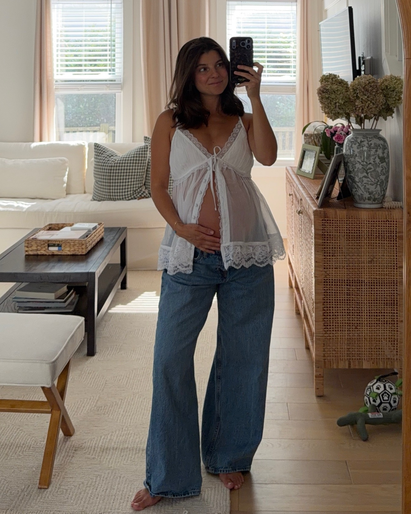 [6/25/26] Abercrombie sale!! this adorable top is on sale for 20% off!!! Comes in multiple colors, I’m wearing a size small in top and 28 in jeans

#LTKBump #LTKSaleAlert
