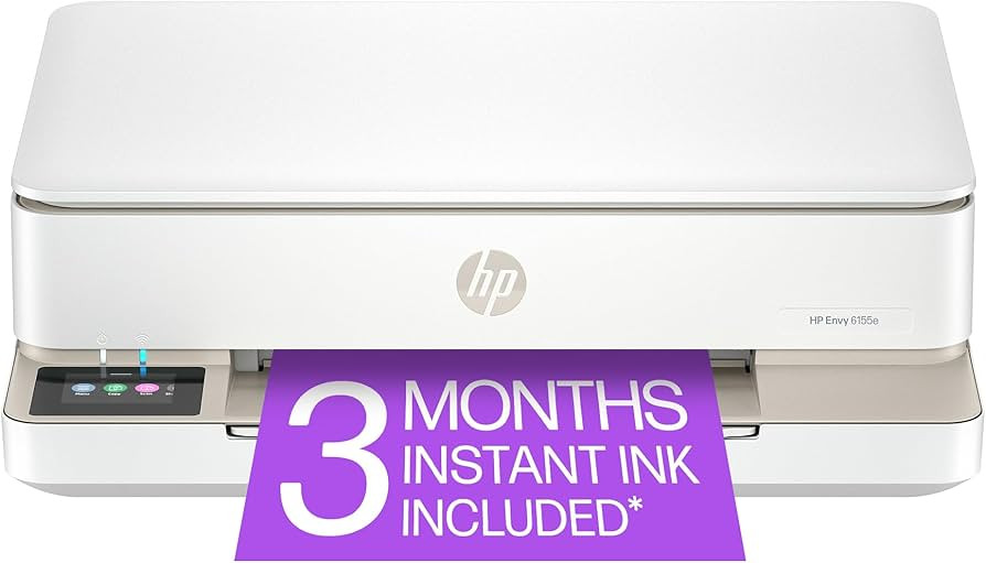 HP Envy 6155e Wireless All-in-One Color Inkjet Printer, Print, scan, Copy, Duplex Printing Best-f... | Amazon (US)