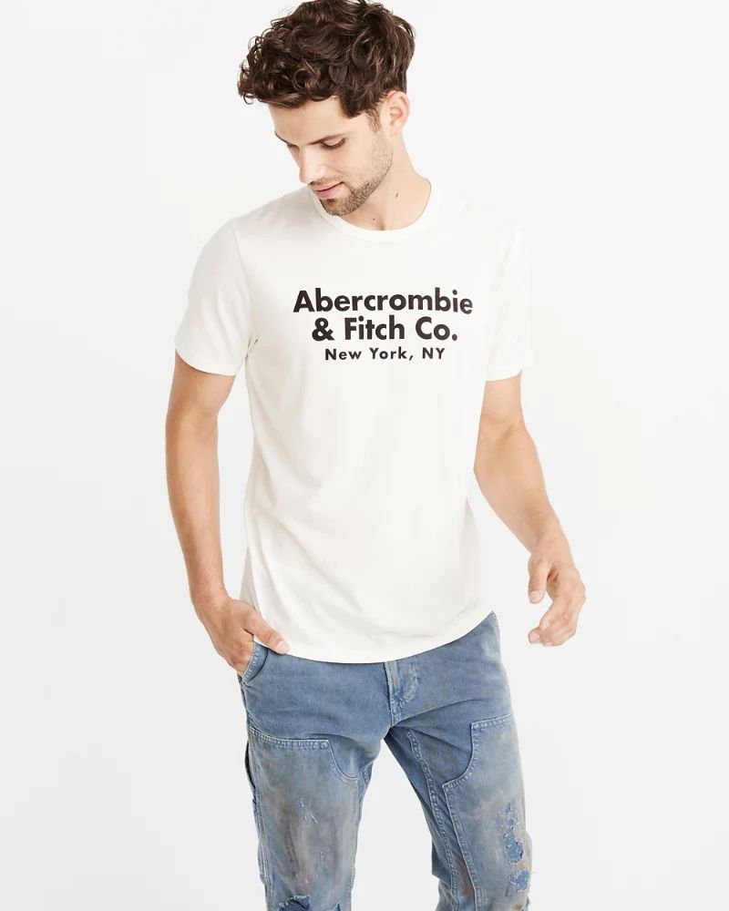 Classic Logo Tee | Abercrombie & Fitch US & UK