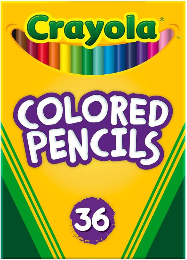 Crayola Colored Pencils (36ct), Kids Pencils Set, Art Supplies, Great for Coloring Books, Classro... | Amazon (US)
