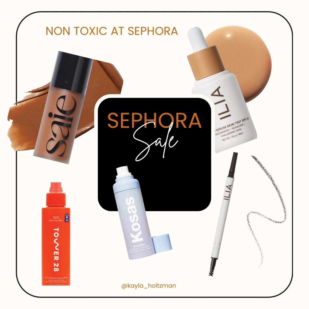 Favorite non toxic picks from Sephora #sephora 