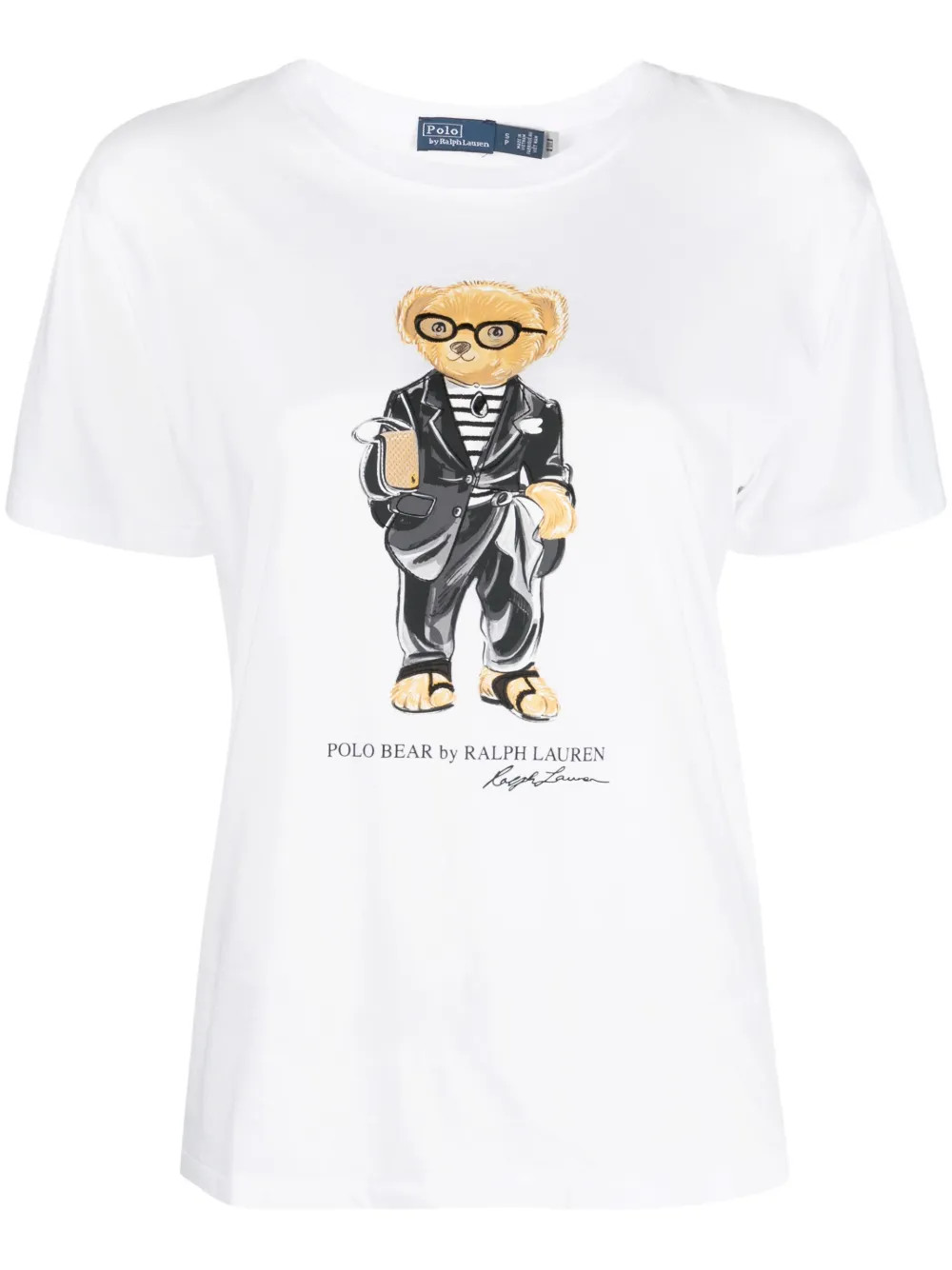 Polo Ralph Lauren Polo Bear Cotton T-shirt - Farfetch | Farfetch Global