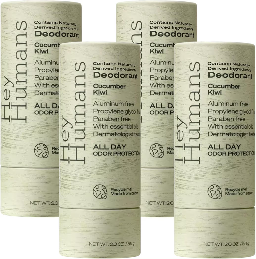Hey Humans Deodorant, Aluminum Free Deodorant for Women and Men, Contains Naturally Derived Ingre... | Amazon (US)