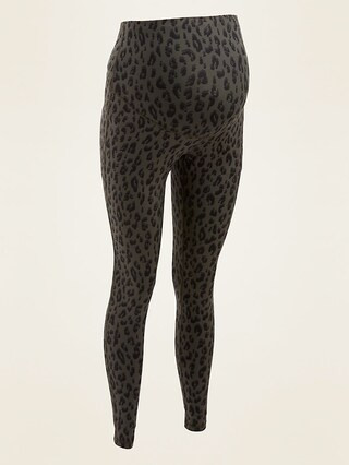 Maternity Full-Panel Elevate Compression Leggings | Old Navy (US)