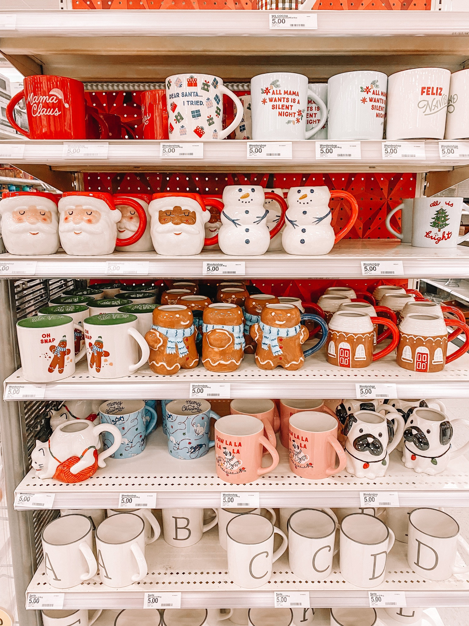 Target Christmas mugs
Christmas mugs
Holiday mug
Santa mug
Gingerbread man mug
Gingerbread house mug
Christmas cat mug
Mama claus 


#LTKSeasonal #LTKHoliday #LTKhome