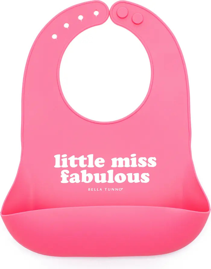 Little Miss Fab Silicone Wonder Bib | Nordstrom