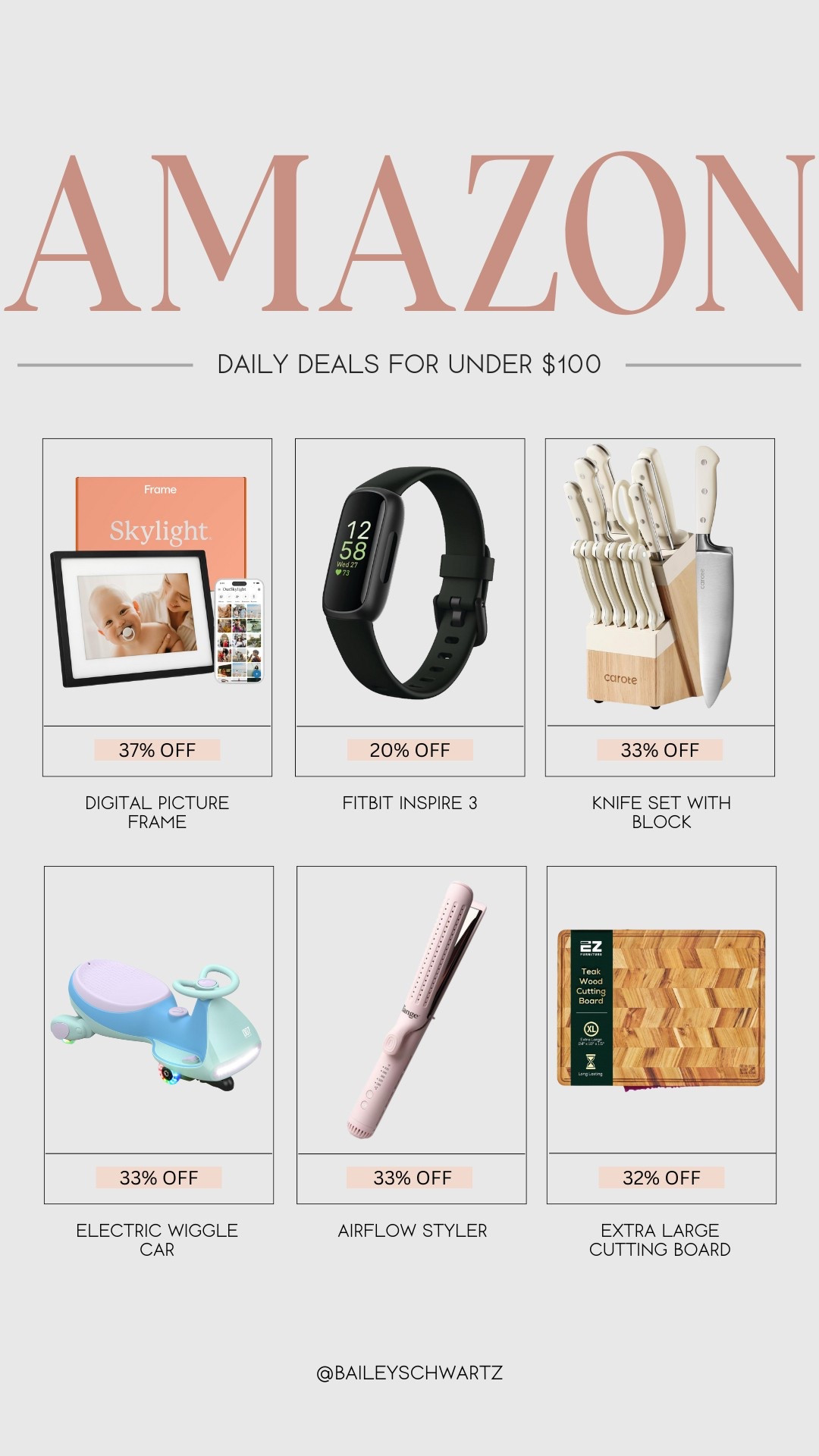 amazon daily deals (all under $100)

#LTKSaleAlert #LTKFindsUnder100