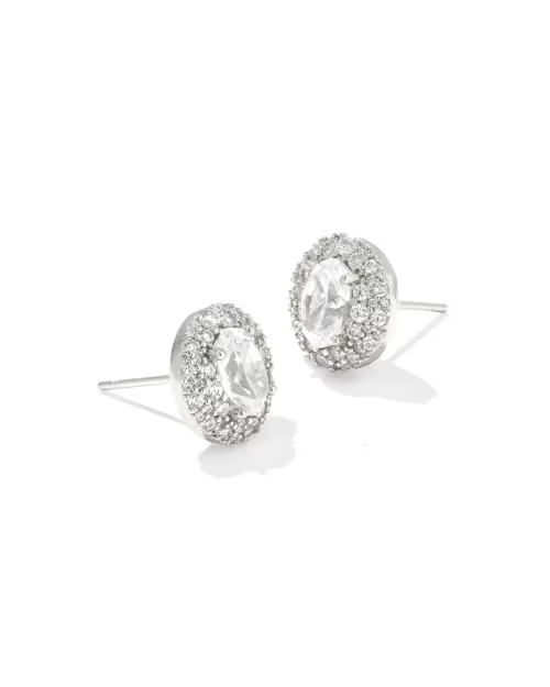 Bella Silver Stud Earrings | Kendra Scott