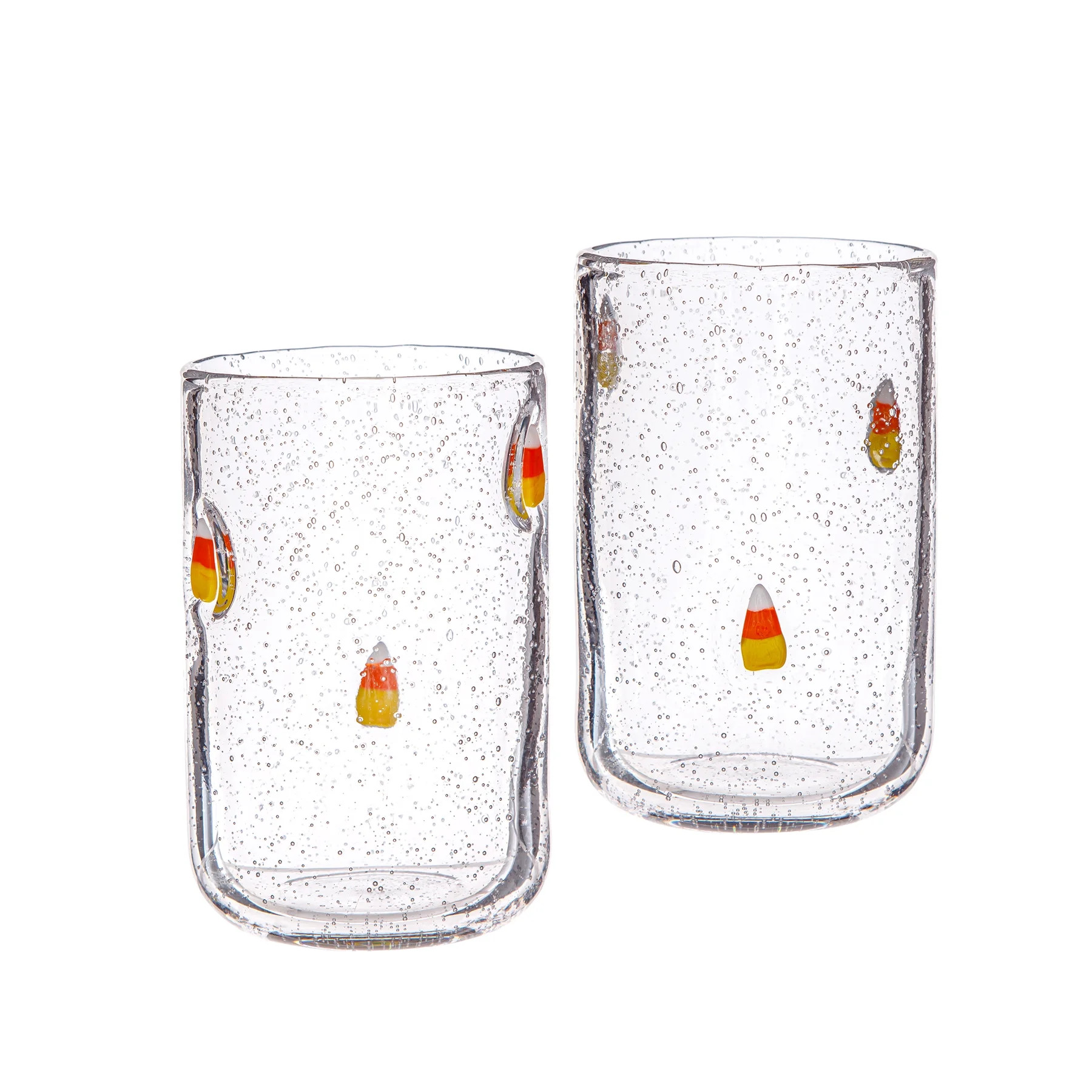 Way to Celebrate 2pack Bubble DOF Glass Candy Corn | Walmart (US)