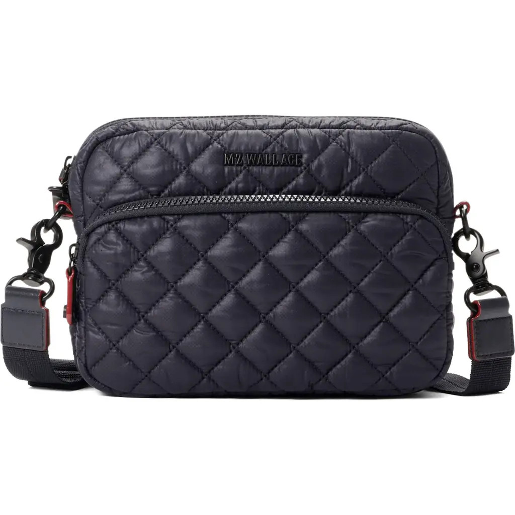 MZ Wallace Small Metro Quilted Nylon Camera Bag in Black at Nordstrom | Nordstrom