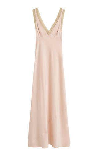 Blake Lace-Trimmed Silk Maxi Dress | Moda Operandi (Global)