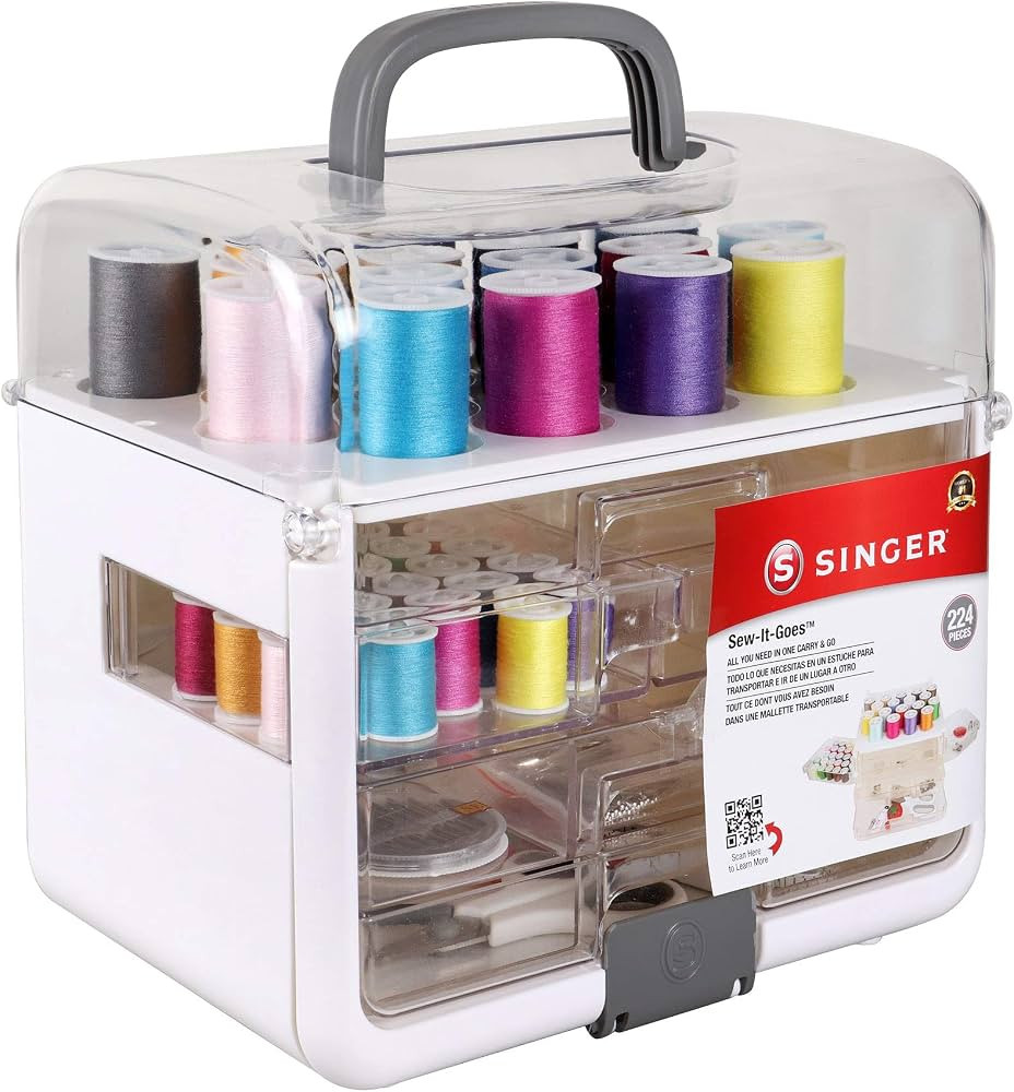 SINGER Sew-It-Goes, 224 Piece - Sewing Kit & Craft Organizer - Sewing Case Storage with Machine S... | Amazon (CA)