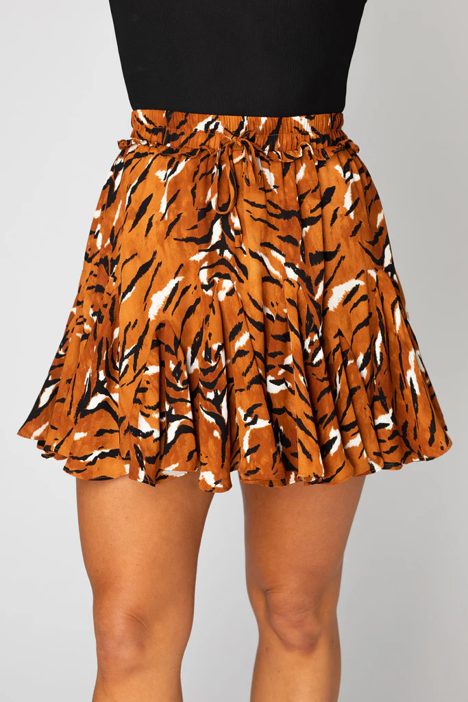 Presley Ruffled Mini Skirt - Raja | BuddyLove