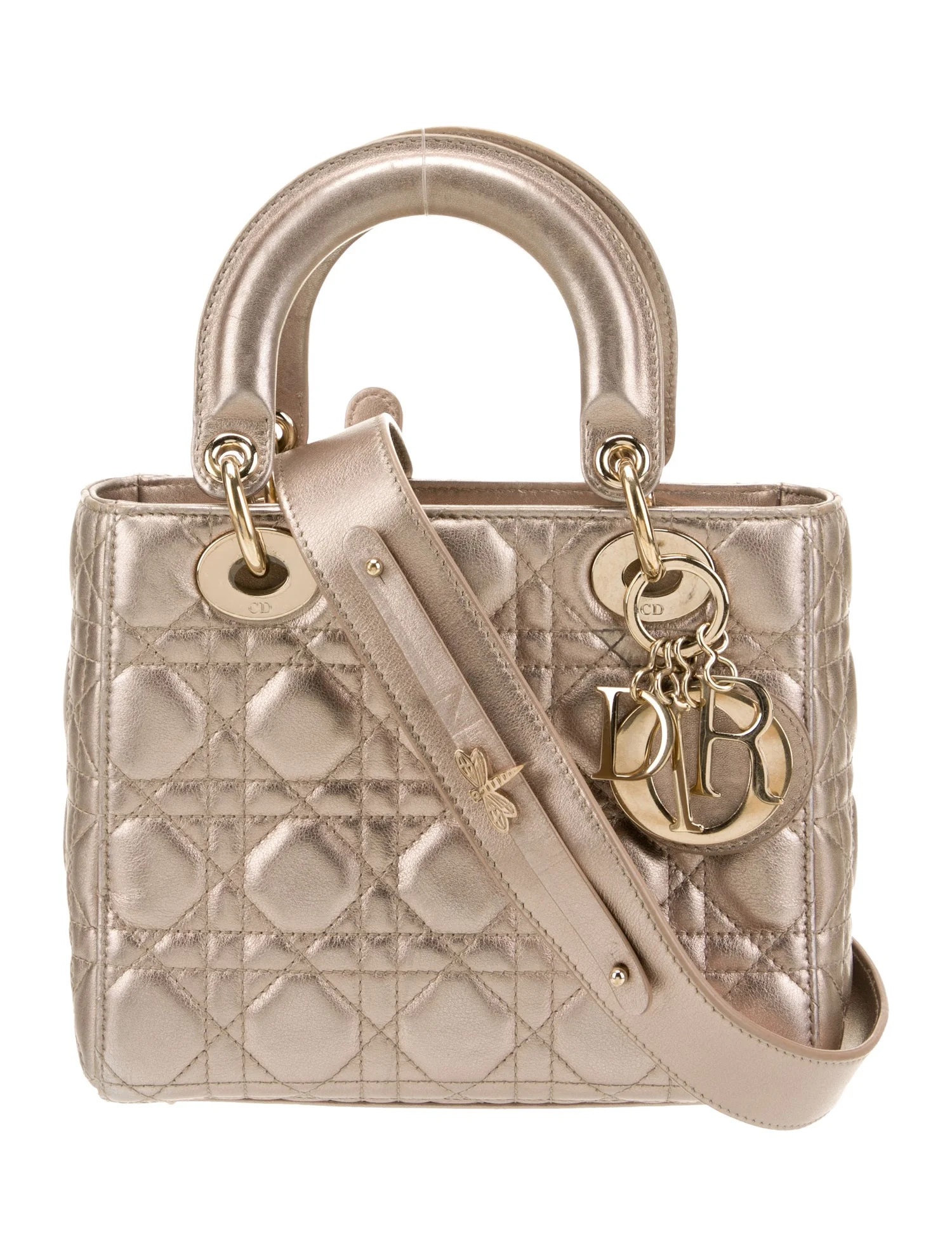 Cannage Lady Dior Small | The RealReal