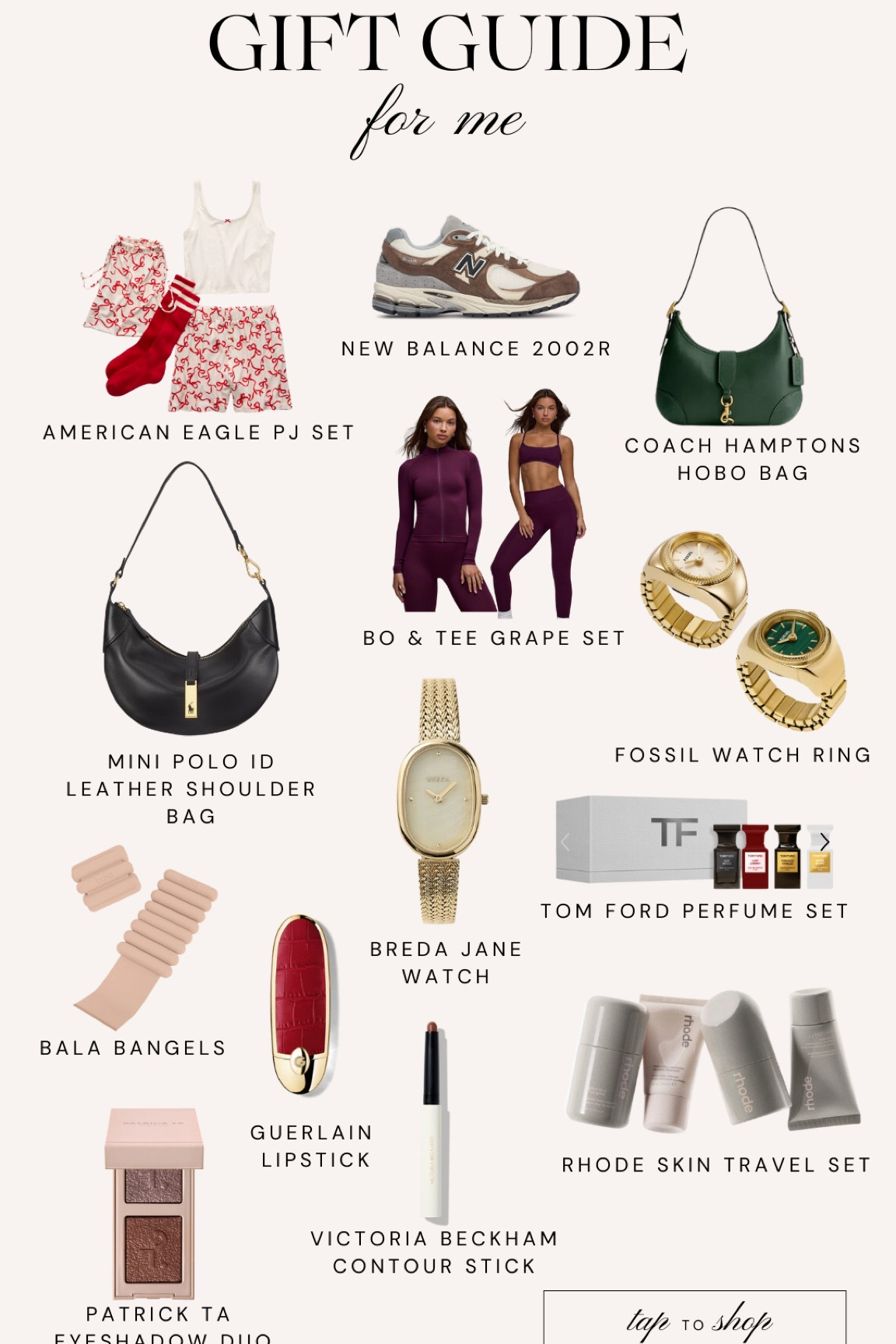My personal holiday gift guide 

#LTKBeauty #LTKGiftGuide #LTKHoliday