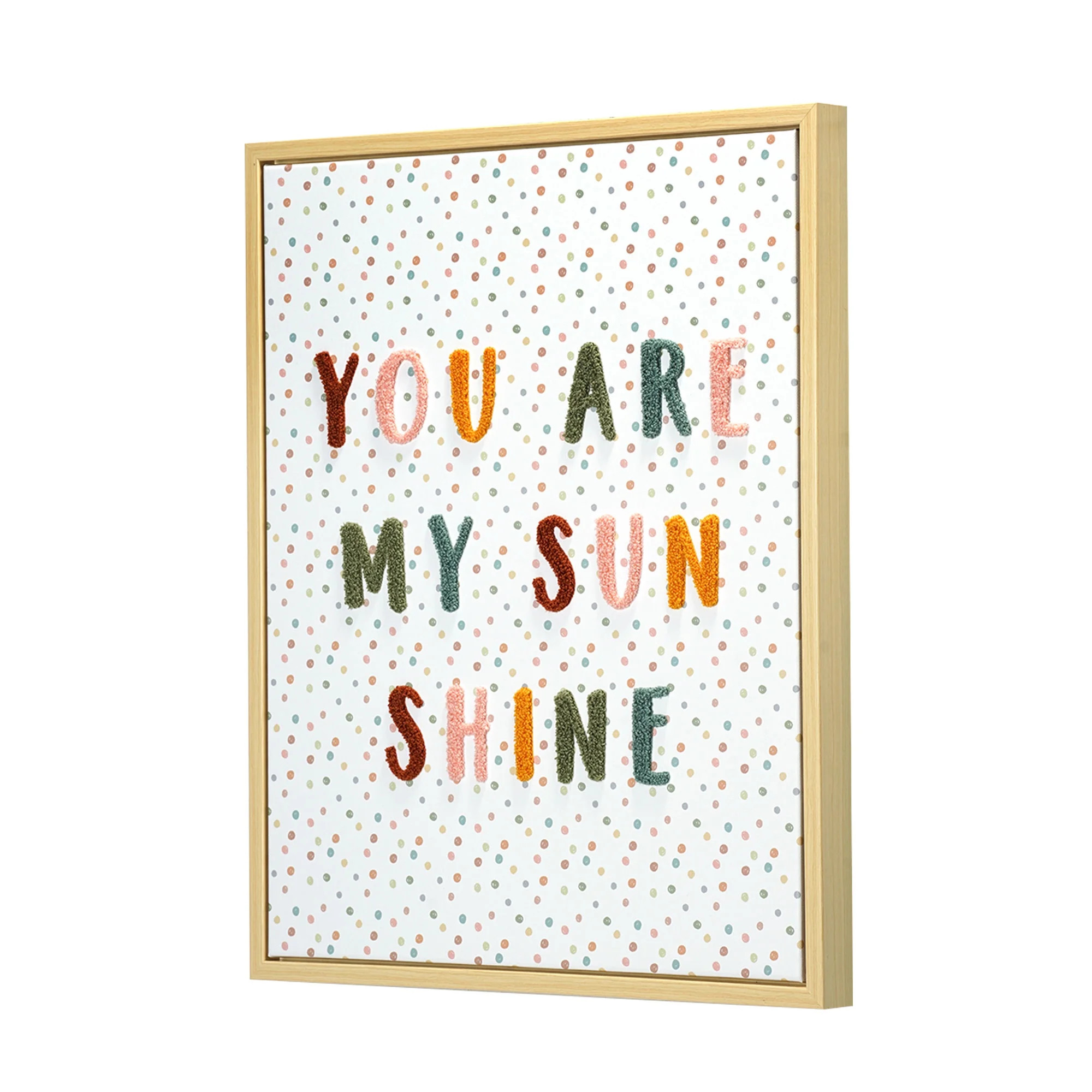 Crystal Art Gallery My Sunshine Inspiration Framed Digital Print 16" x 20" | Walmart (US)