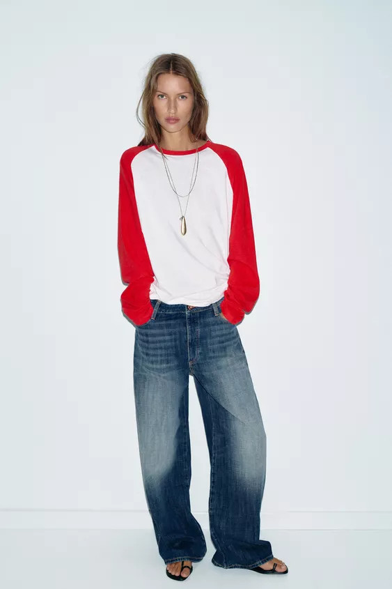 JEANS Z1975 STRAIGHT LOW-RISE FULL LENGTH | Zara UK