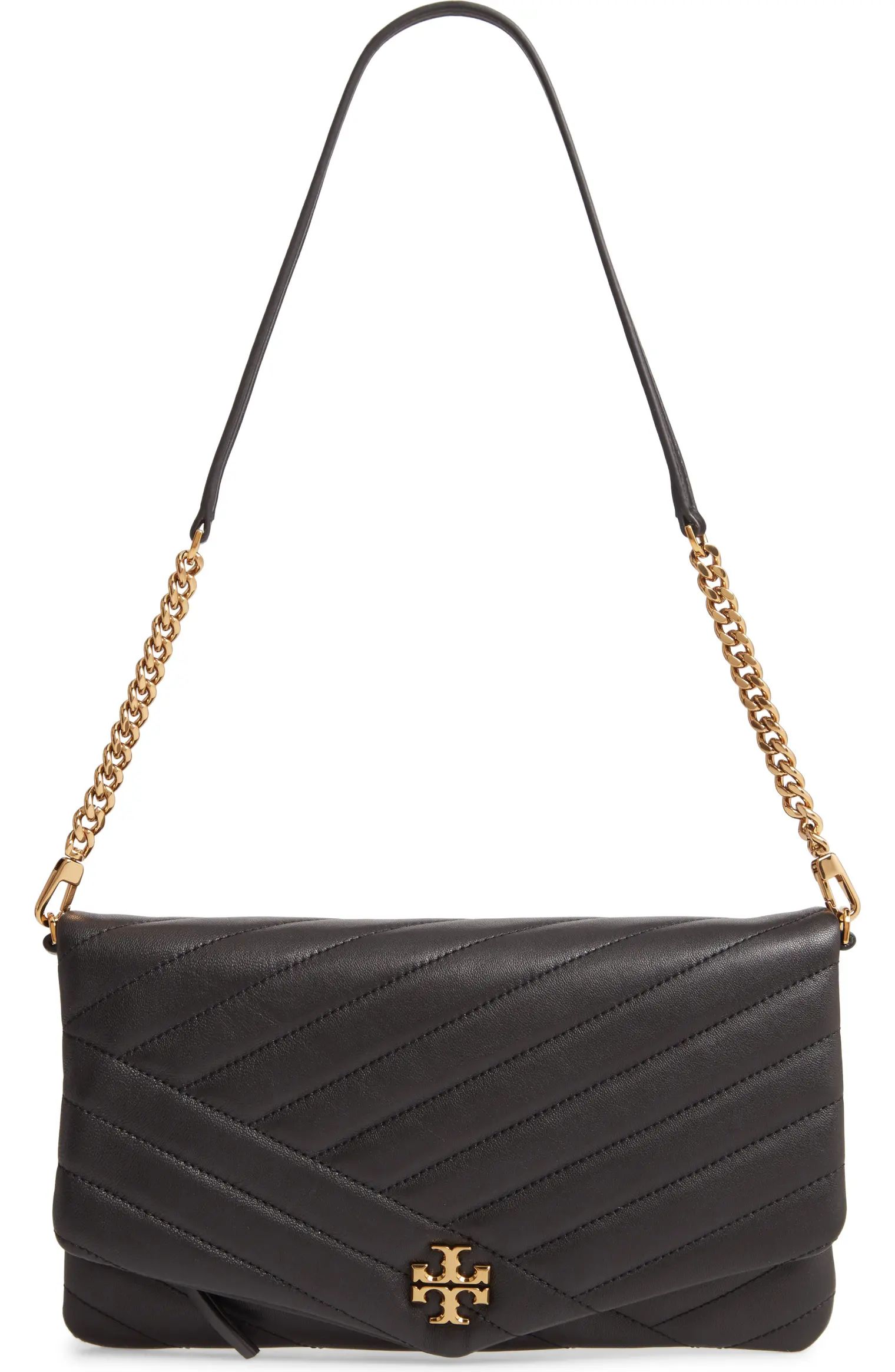 Kira Chevron Quilted Leather Clutch | Nordstrom