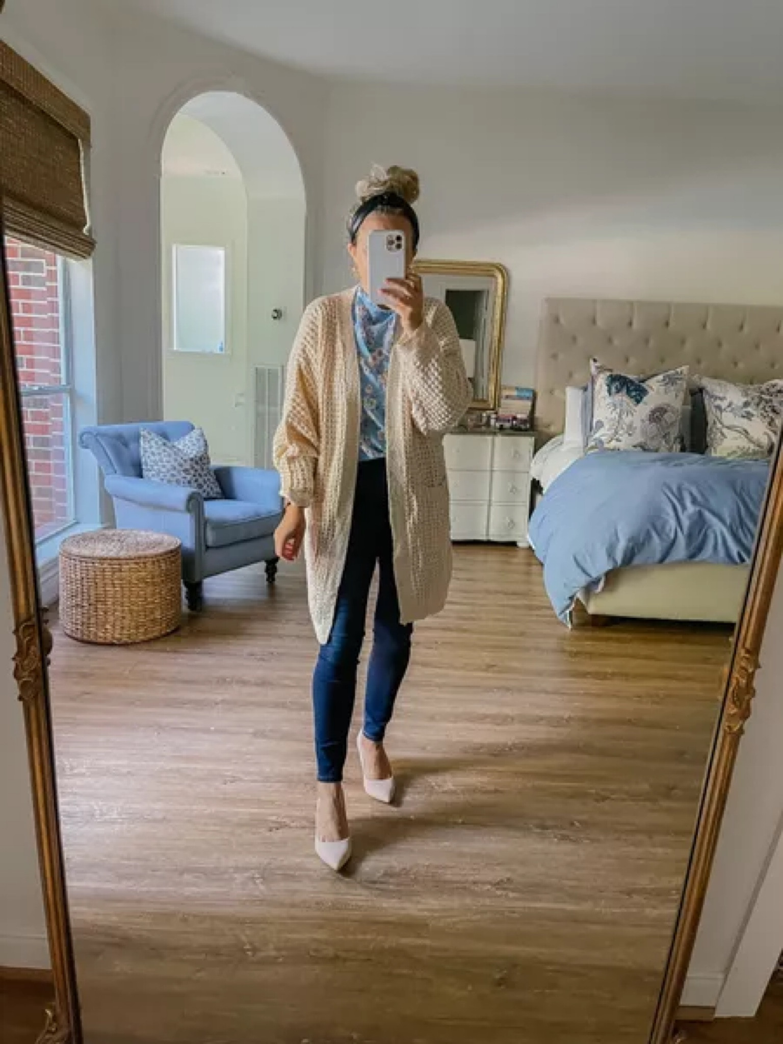 Long sweaters are so cute and cozy! I absolutely love this one from Amazon. Sweater paired with heels and floral top. I’m so ready for a fall day out and about.

#LTKunder100 #LTKstyletip #LTKSeasonal