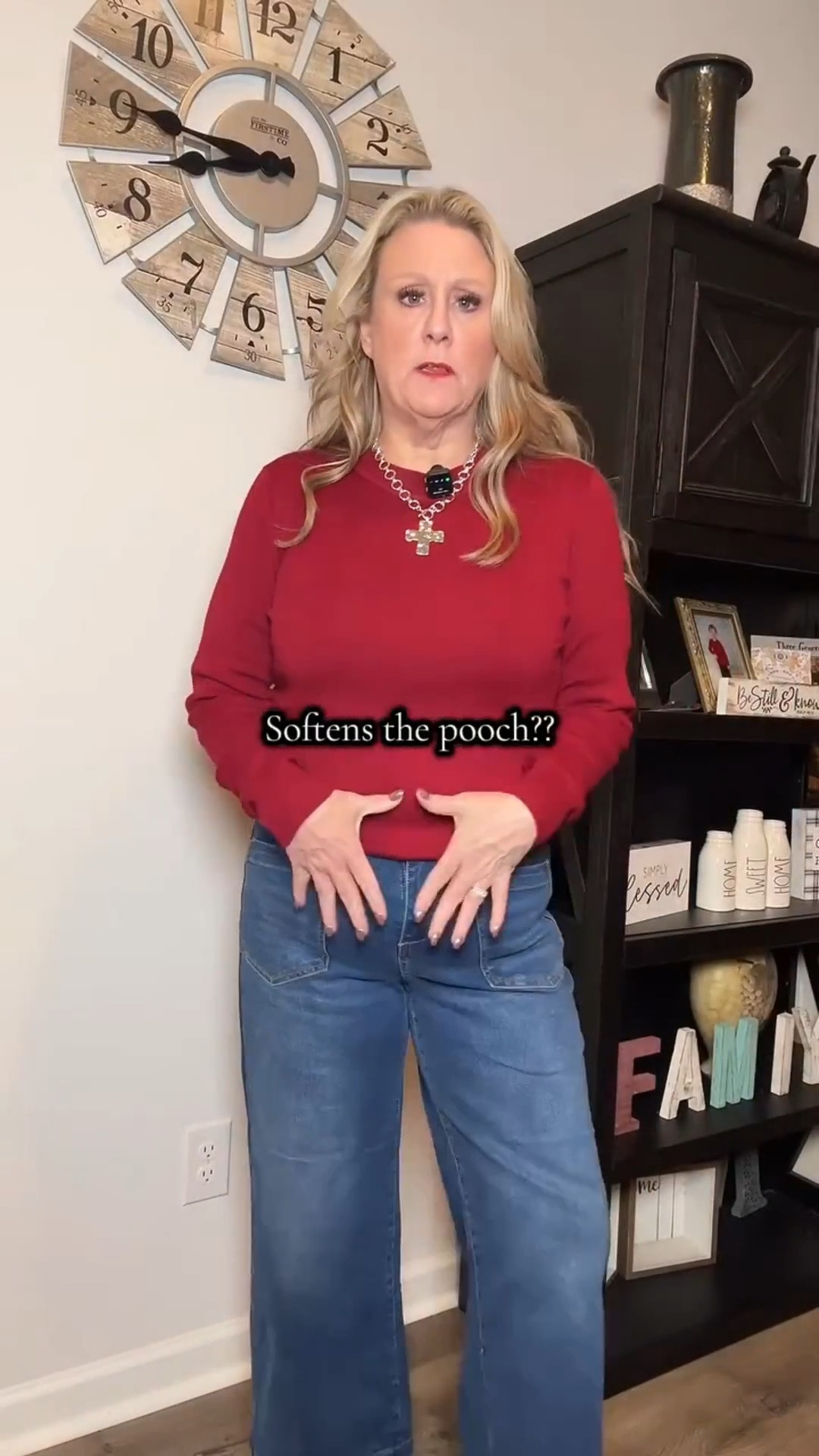 Finally, jeans for women that don’t punish your stomach when you sit. These high stretch jeans stay soft across your middle and the drape of these wide leg jeans makes them amazingly flattering jeans for curves. #jeansforwomen #widelegjeans #highstretchjeans #flatteringjeansforcurves #stretchyjeans 

#LTKootd #LTKOver40 #LTKMidsize