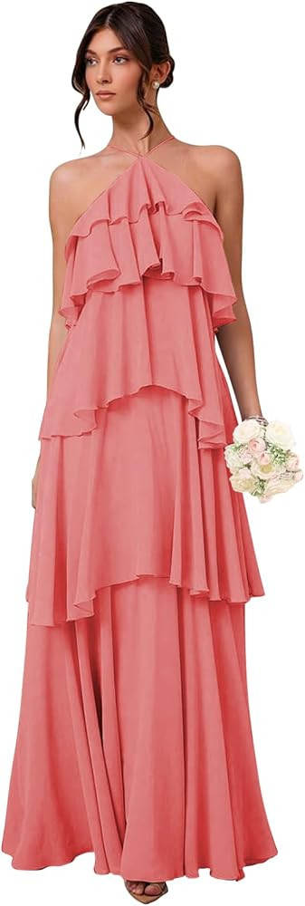 Satin Mother of The Bride Dresses for Wedding 3/4 Sleeve Tea Length Formal Gown with Pockets | Amazon (US)
