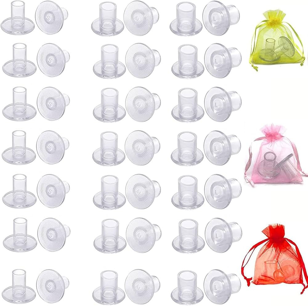 21 Pairs 3 Sizes Heel Protectors for Grass, High Heel Stoppers for Grass, Clear Stiletto High Hee... | Amazon (US)