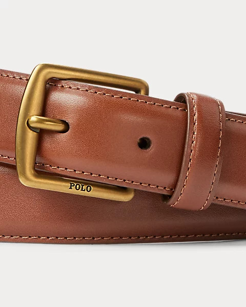 Full-Grain Leather Dress Belt | Ralph Lauren (UK)