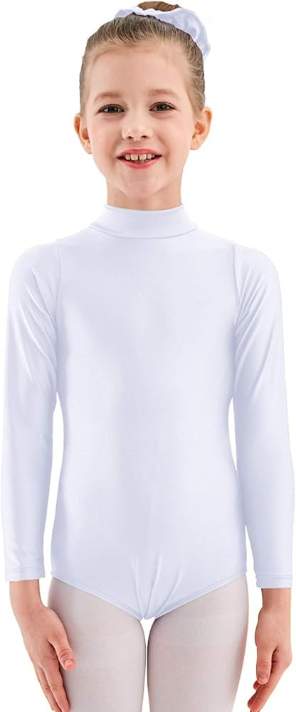 speerise Updated Toddler Girls Long Sleeve Ballet Dance Leotard for Kids and Teens | Amazon (US)
