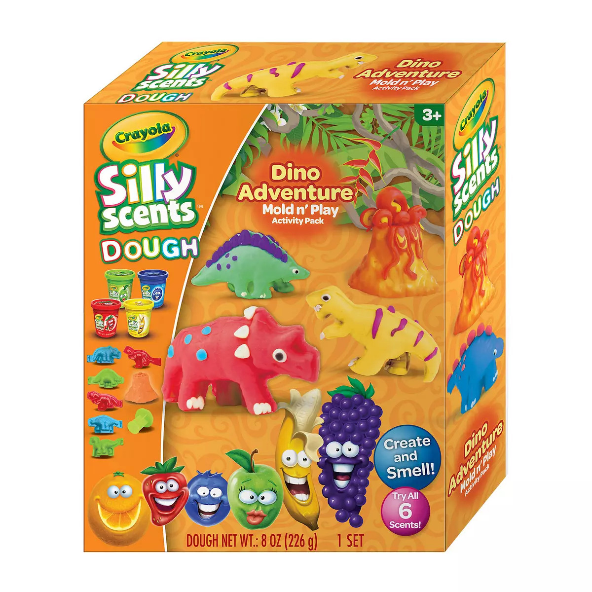 Crayola Silly Scents Dinosaur Adventure Mold N' Play Activity Pack | Kohl's