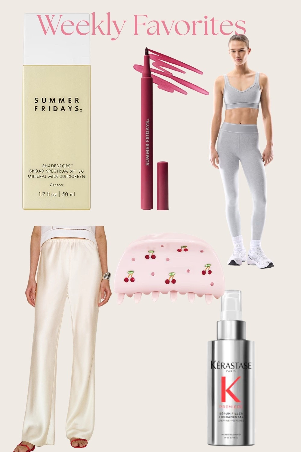 My weekly favorites 🍒

#LTKdayinmylife #LTKgrwm #LTKootd