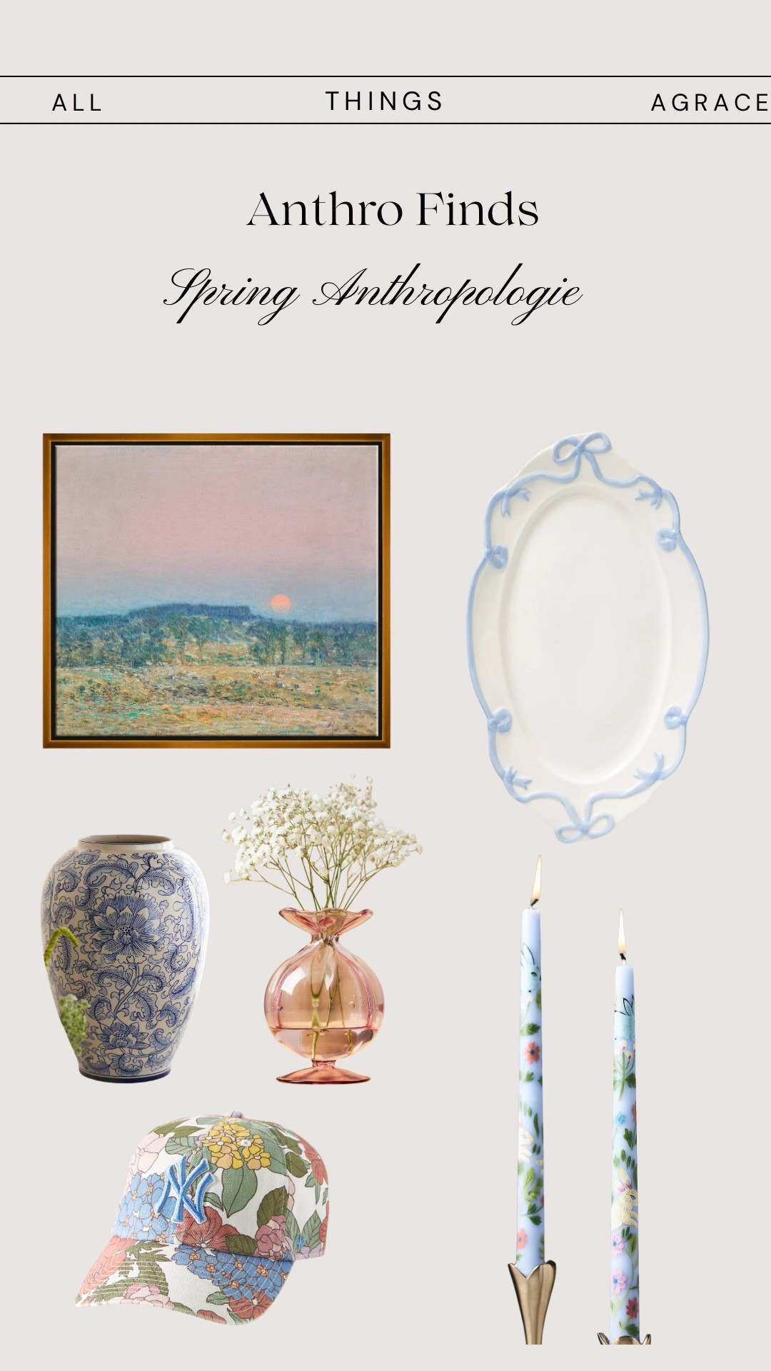 Anthropologie Spring finds 🩵🎀✨

#LTKSeasonal #LTKStyleTip #LTKHome