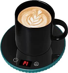 Coffee Mug Warmer, Electric Coffee Cup Warmer for Office Desk Auto Shut Off & Timing, Candle Warm... | Amazon (US)