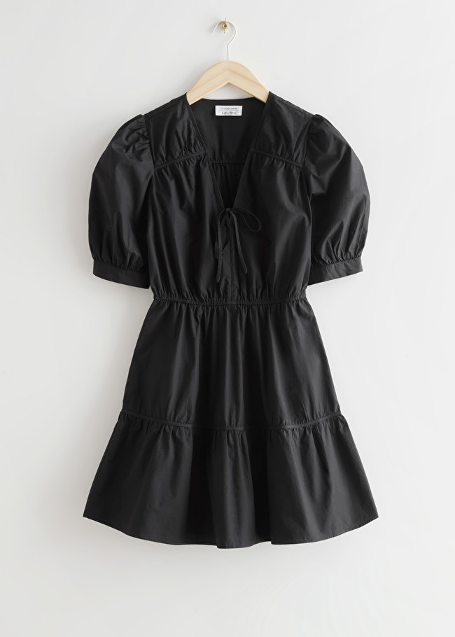 Tiered Puff Sleeve Mini Dress | & Other Stories (EU + UK)