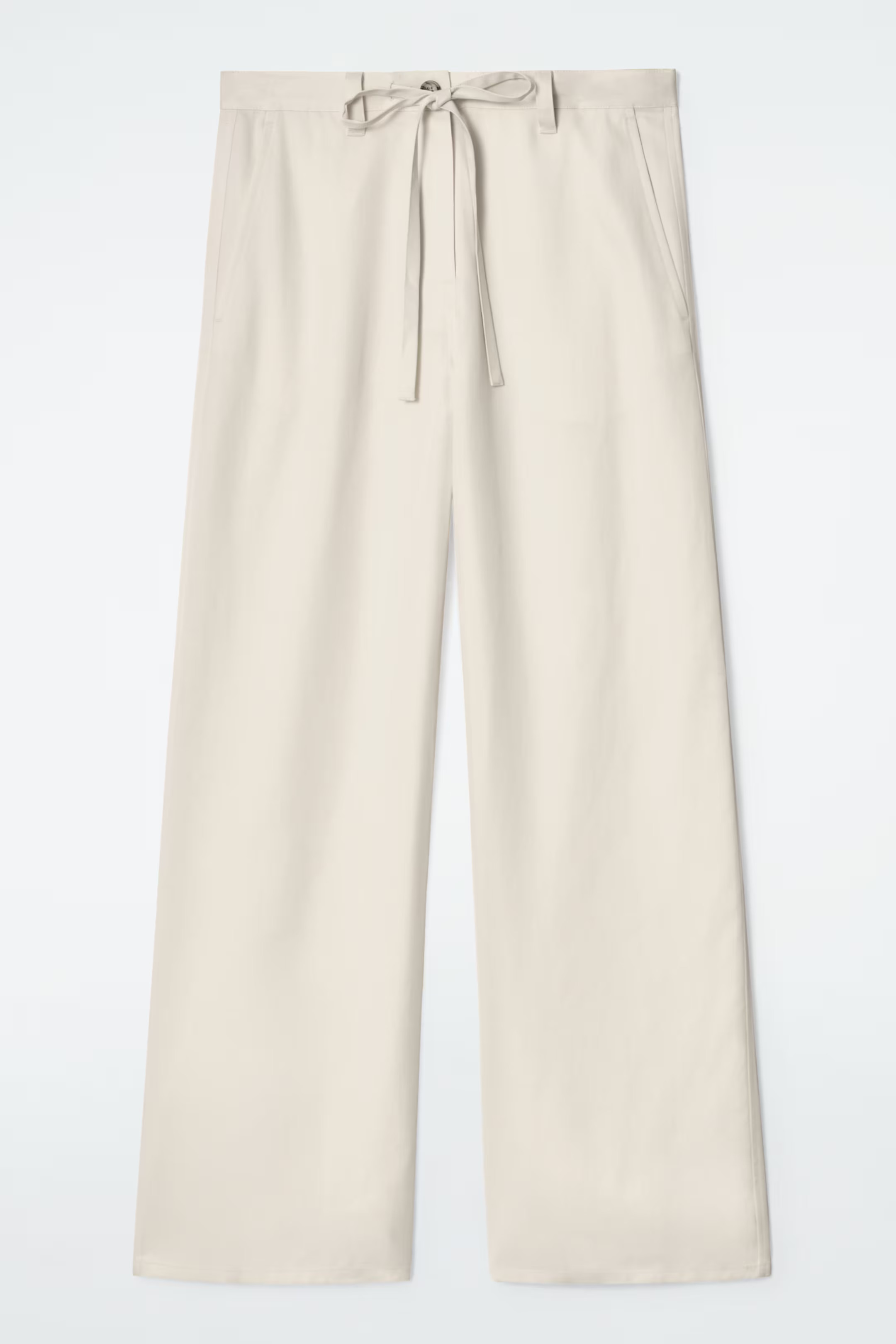 TIE-DETAIL WIDE-LEG TROUSERS | COS UK