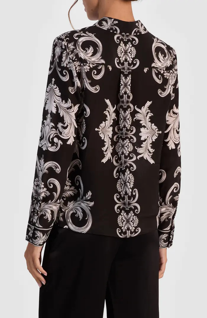 Willa Florentine Print Button-Up Shirt | Nordstrom