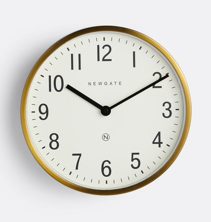 Mr. Edwards Brass Clock | Rejuvenation