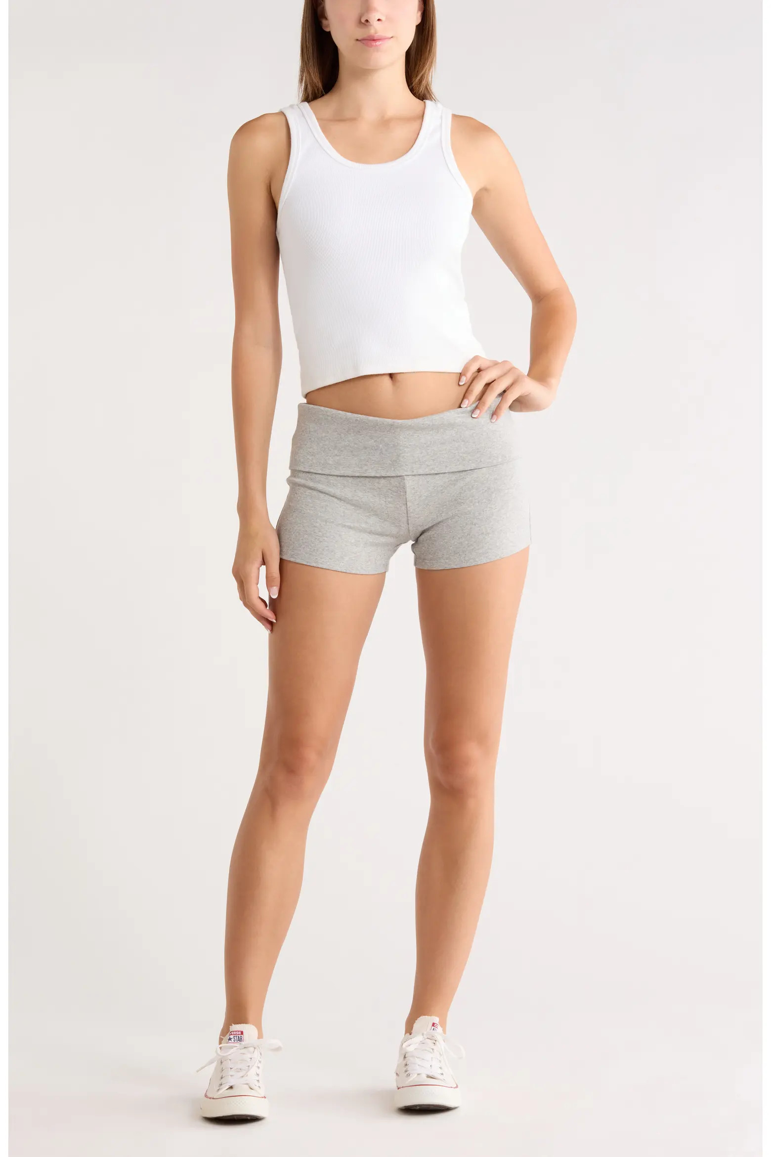 Abound Foldover Knit Shorts (Women) | Nordstromrack | Nordstrom Rack