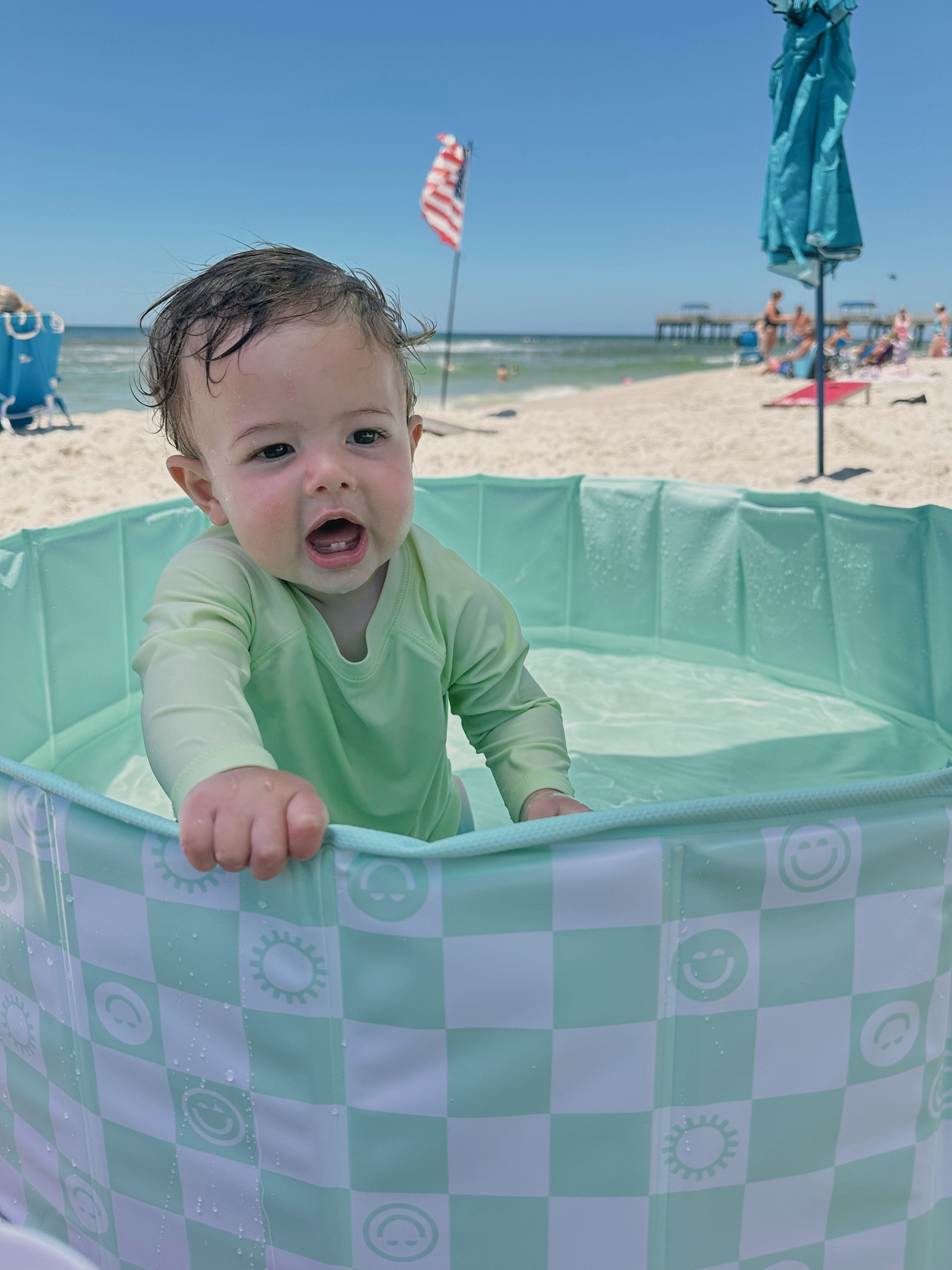 pop up pool 🤝🏼 beach trip with baby 


#LTKBaby #LTKTravel #LTKKids