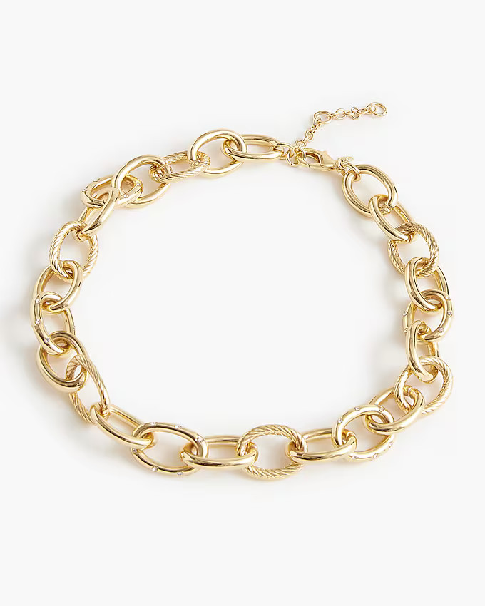 Nautical links statement necklace | J.Crew Factory