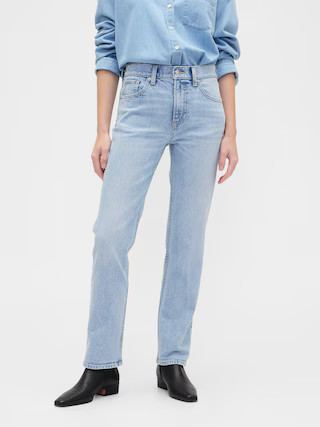 High Rise '90s Original Straight Jeans | Gap Factory