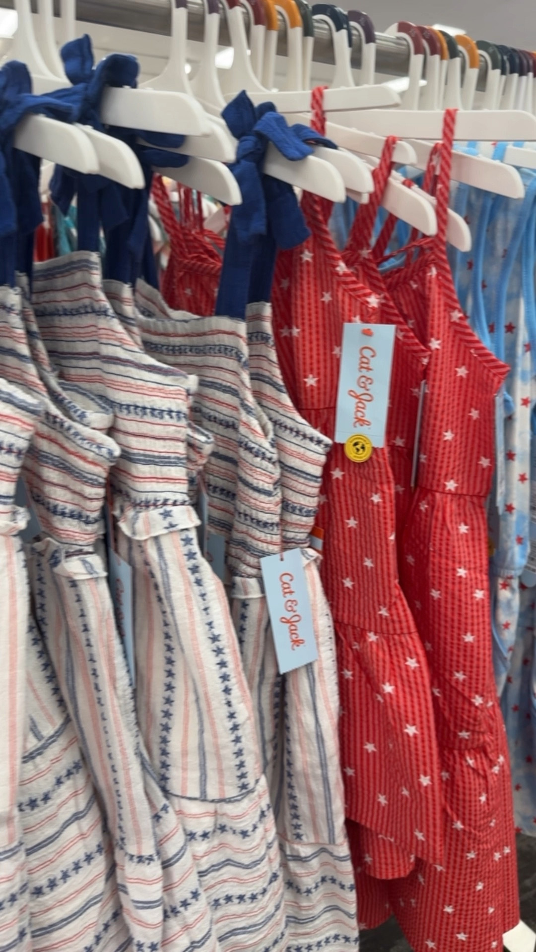 Target has the cutest girls patriotic outfits right now!!! ♥️🇺🇸
Dresses, rompers, skirts, shirts! 🤩
Plus so much more! 
I linked the ones on the rack a few more I thought were super cute! ♥️
#target #girls #girlsclothes #girlsoutfits #girlsfashion #kidsfashion #summer #patriotic #usa #america #redwhiteandblue #fourthofjuly #like #comment #save #share #follow 

#LTKSeasonal #LTKKids #LTKFindsUnder50